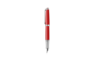 Caran d'Ache - Leman | Scarlet Red - Silver Trim |