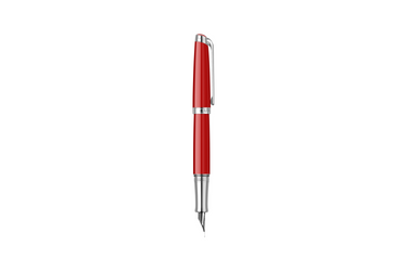 Caran d'Ache - Leman | Scarlet Red - Silver Trim |