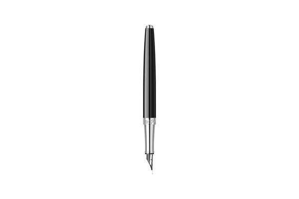 Caran d'Ache - Leman Slim | Ebony Black - Silver Trim |