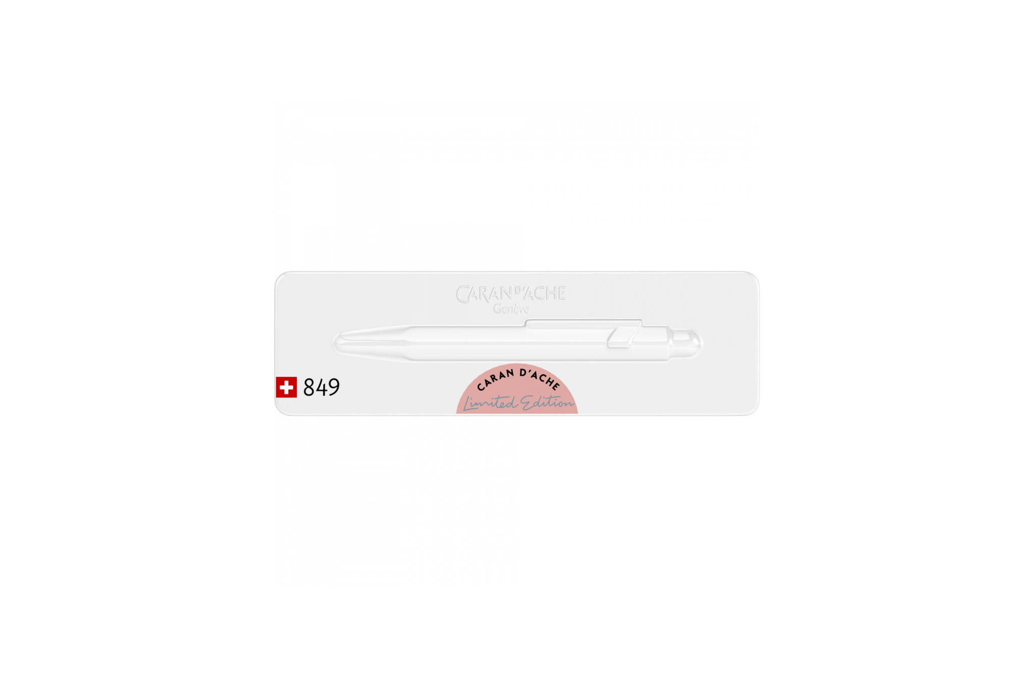 Caran d'Ache - 849 Claim Your Style Ballpoint Pen | Hibiscus Pink BT