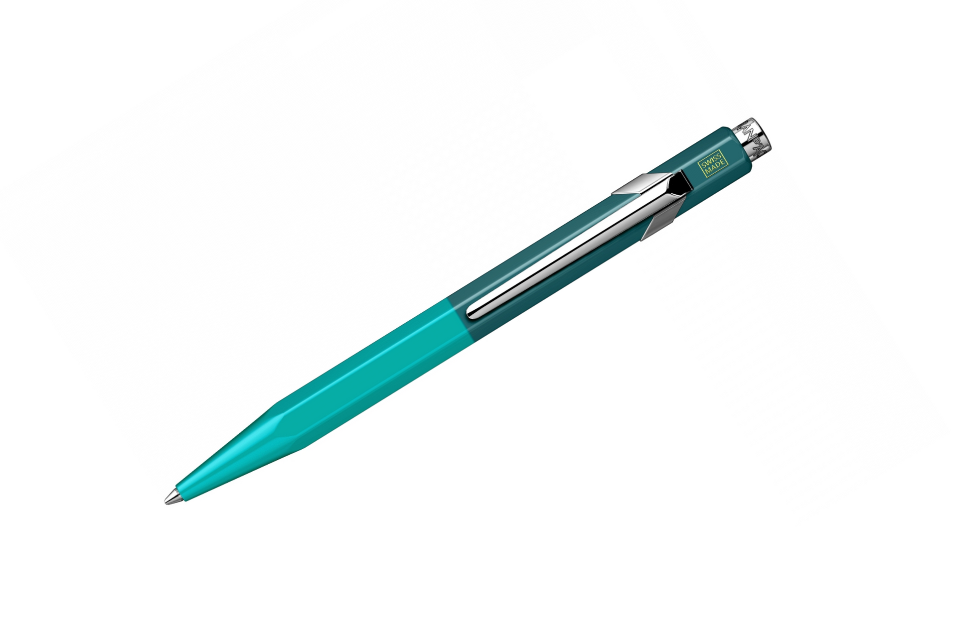 Caran d'Ache - 849 LE Paul Smith No. 4 Cyan Blue and Steel Blue