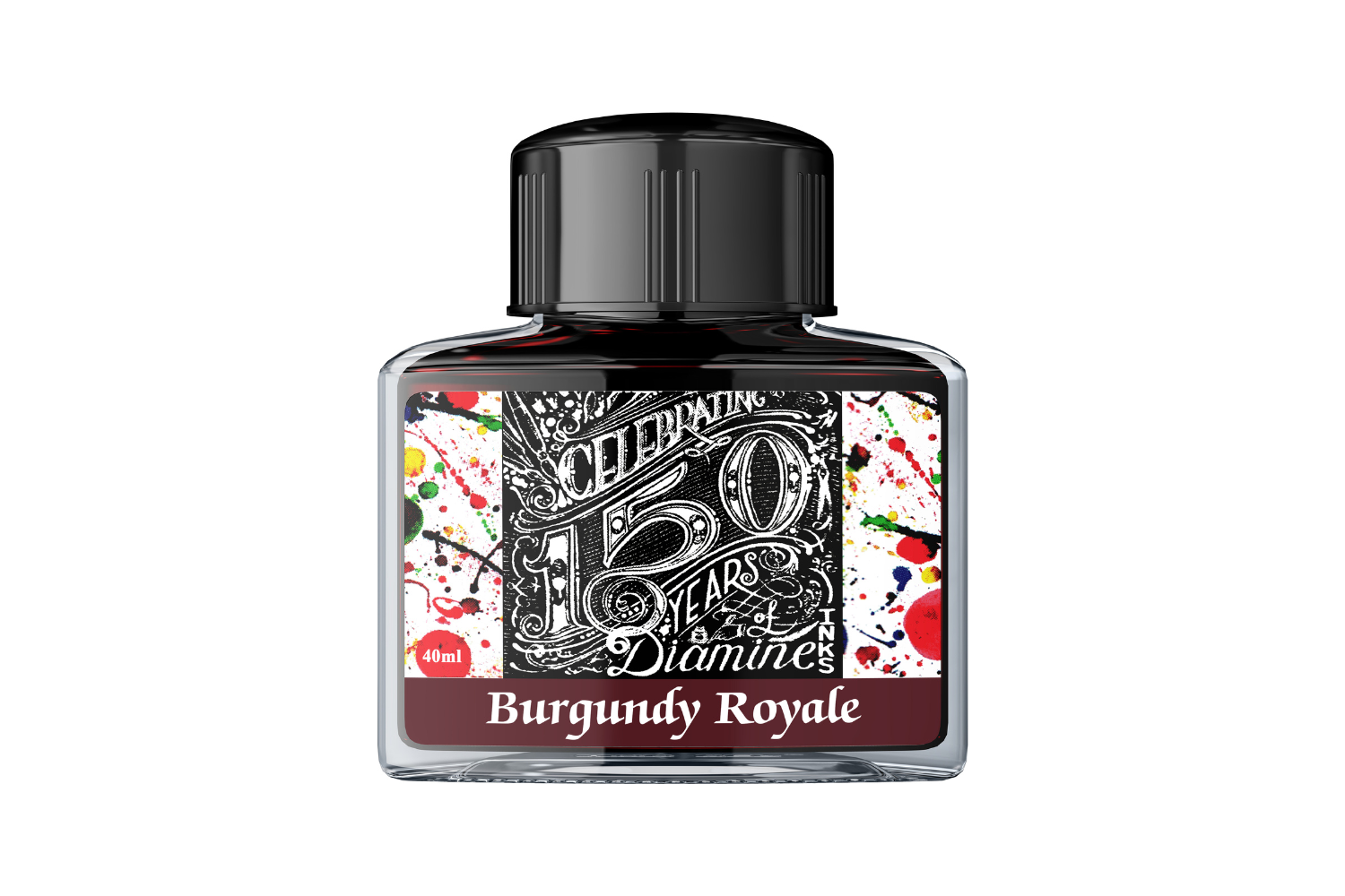 Diamine 150th Anniversary - Burgundy Royale Bottled Ink 40 ml