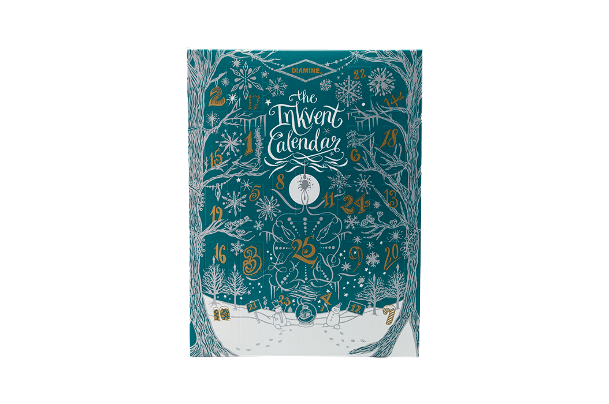 Diamine - Inkvent Teal Edition Calendar 2025 | In Stock |