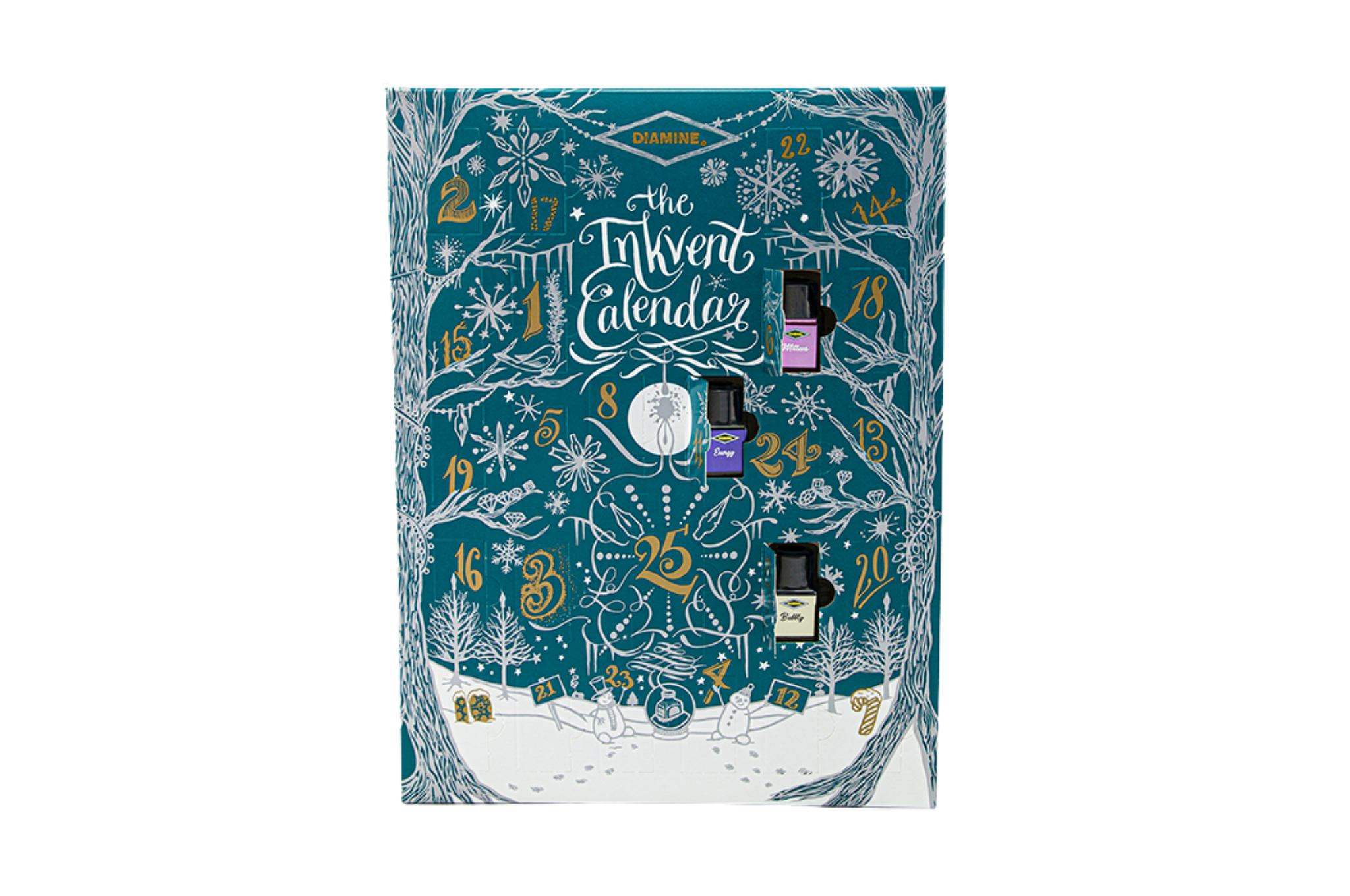 Diamine - Inkvent Teal Edition Calendar 2025 | In Stock |