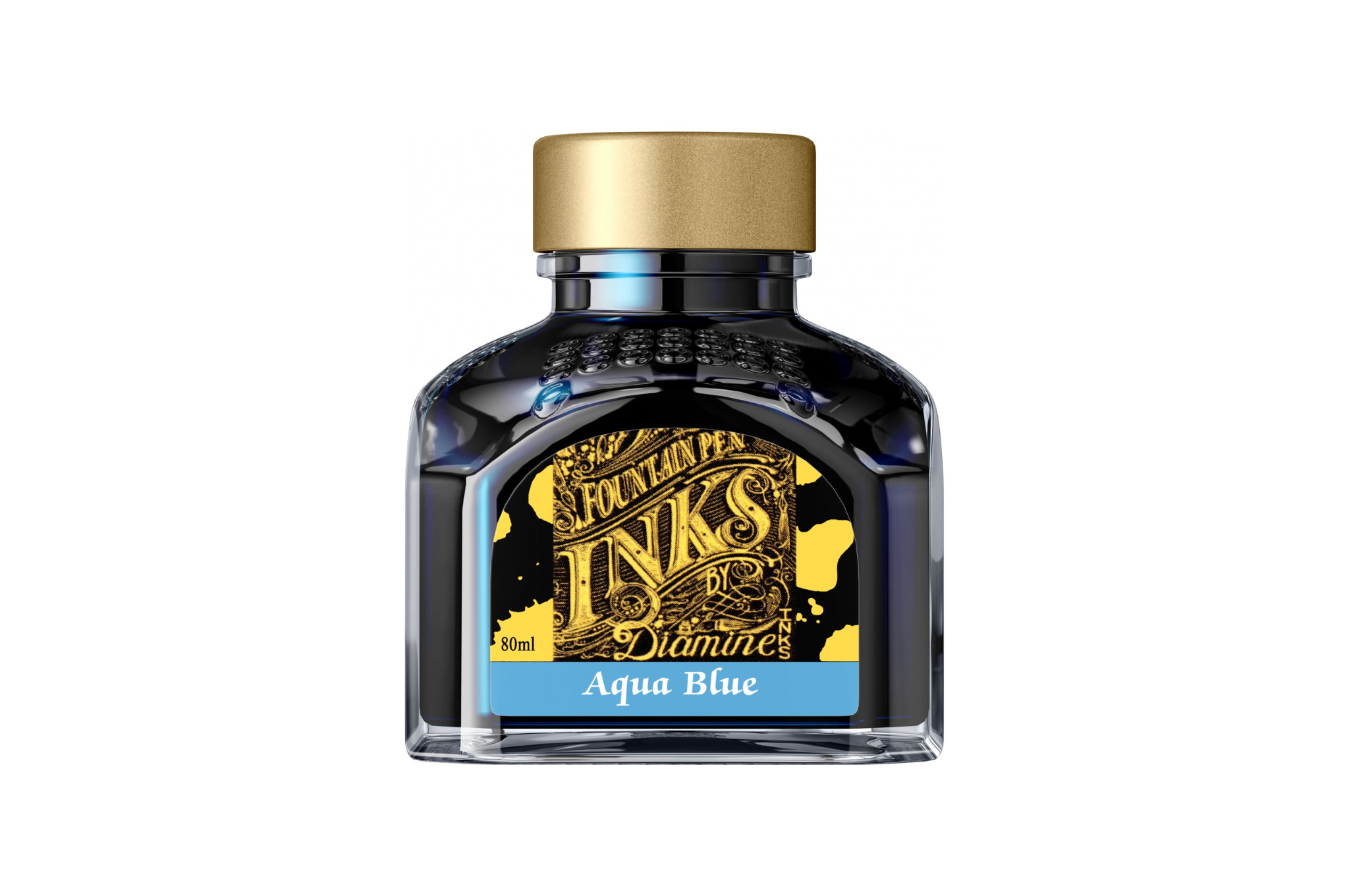 Diamine Aqua Blue - Bottled Ink 80 ml