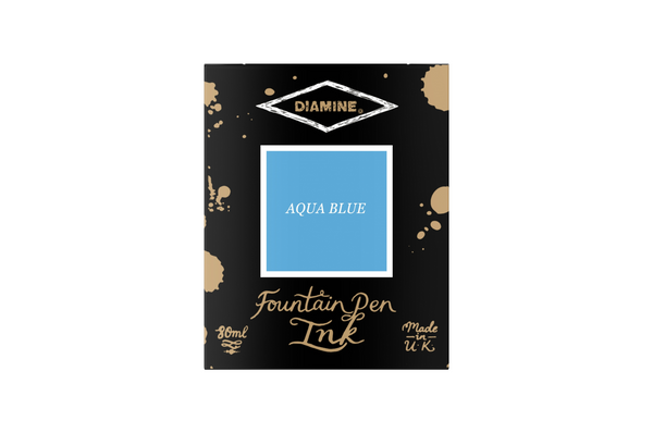 Diamine Aqua Blue - Bottled Ink 80 ml