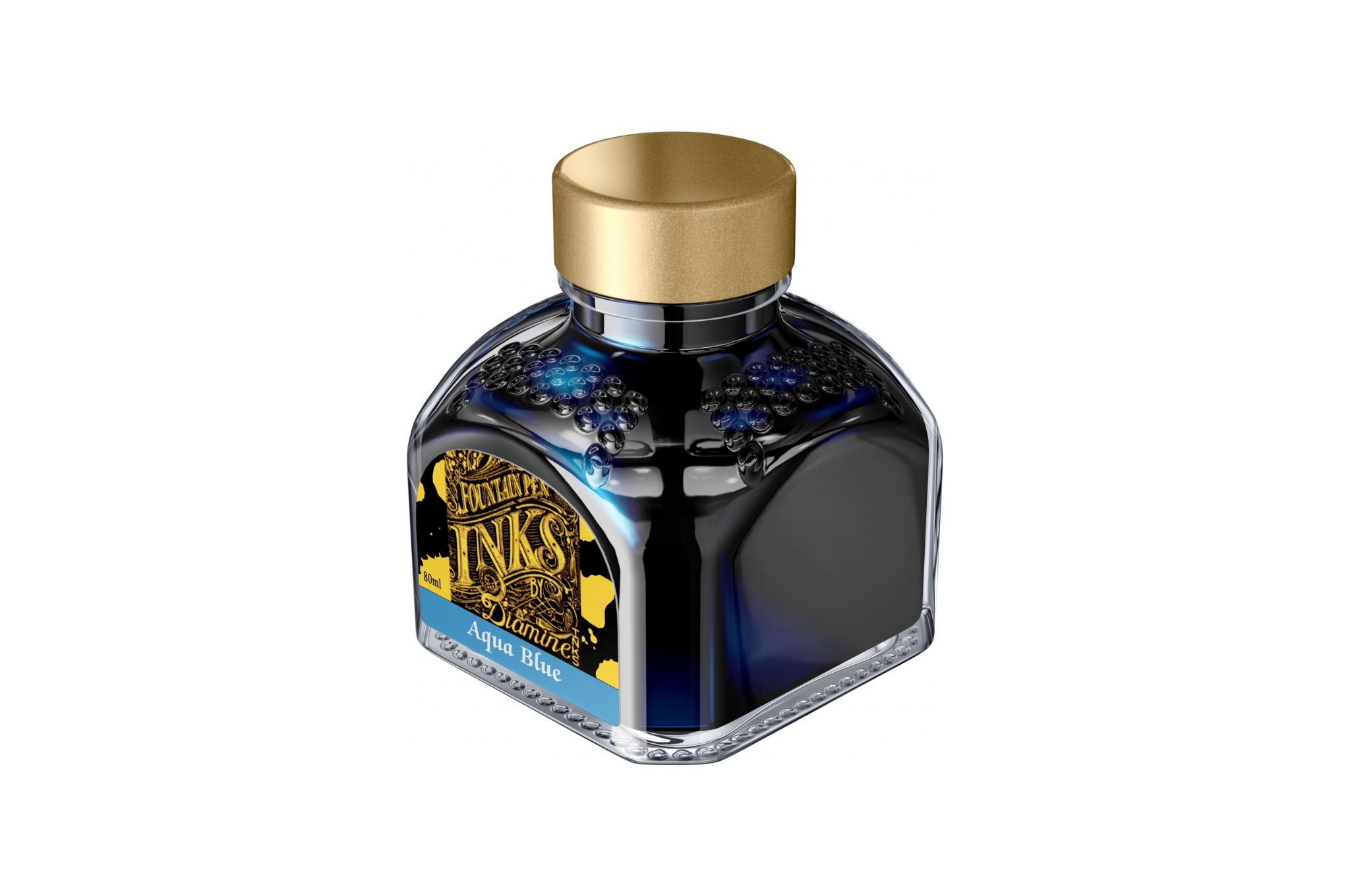 Diamine Aqua Blue - Bottled Ink 80 ml