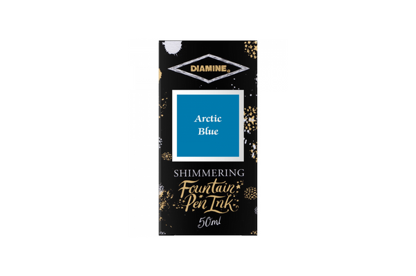 Diamine Shimmering Ink - Arctic Blue 50ml