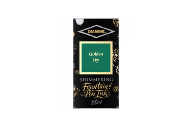 Diamine Shimmering Ink - Golden Ivy 50ml