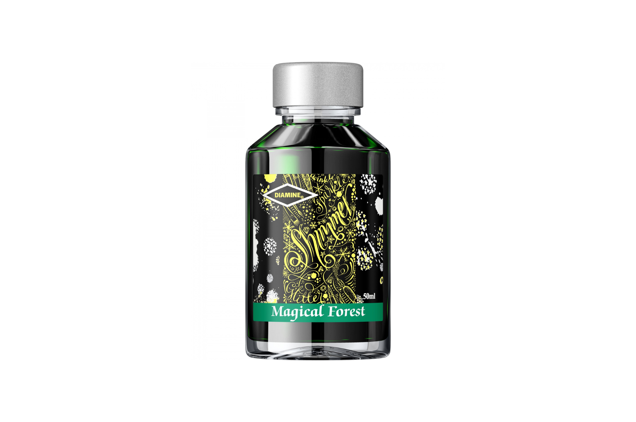 Diamine Shimmering Ink - Magical Forest 50ml