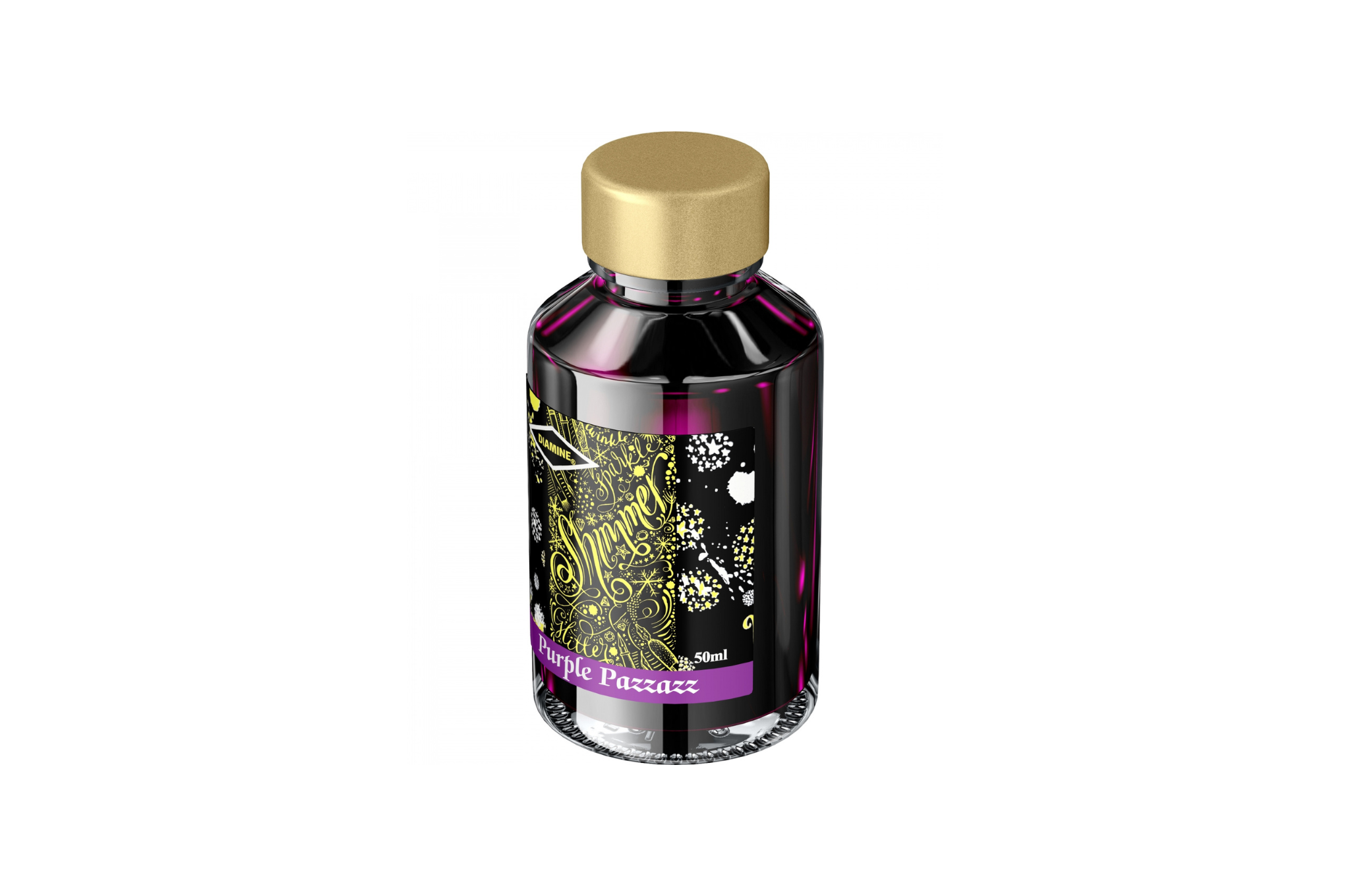 Diamine Shimmering Ink - Purple Pazzazz 50ml