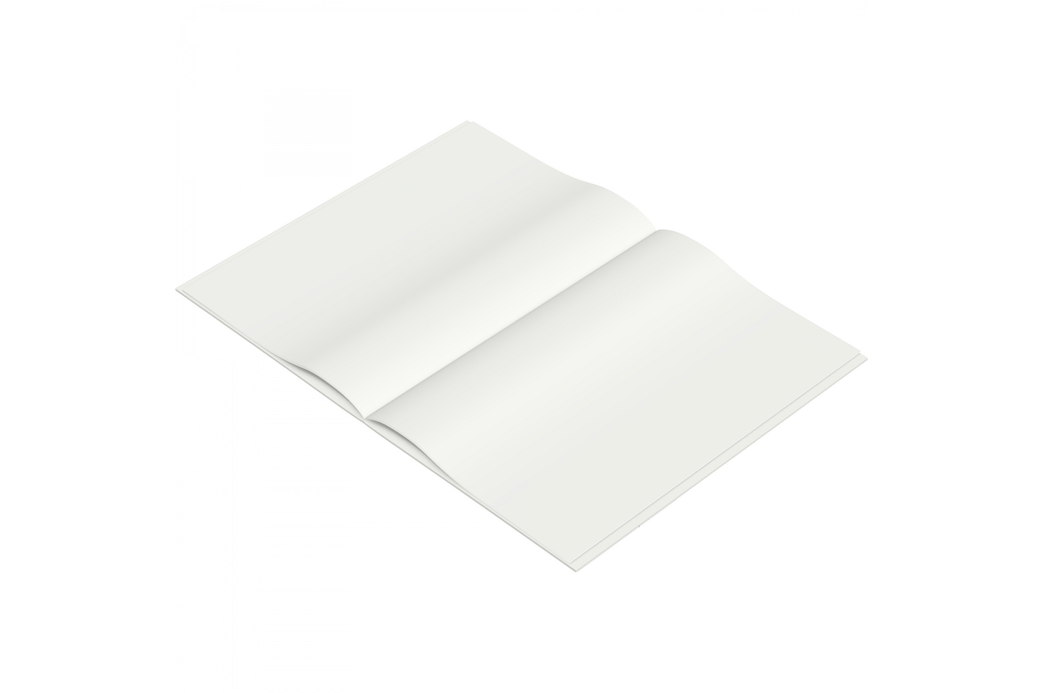 Graphilo - A5 White Plain Notebook - 64 pages