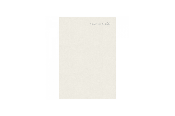Graphilo - A5 White Plain Notebook - 64 pages