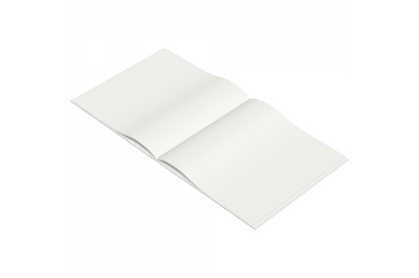 Graphilo - Square White Grid Notebook - 60 pages