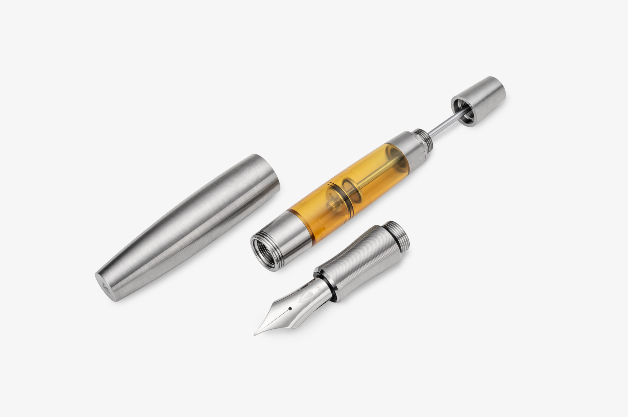 Gravitas - Monster Grade 5 Titanium & Ultem | Machined Finish