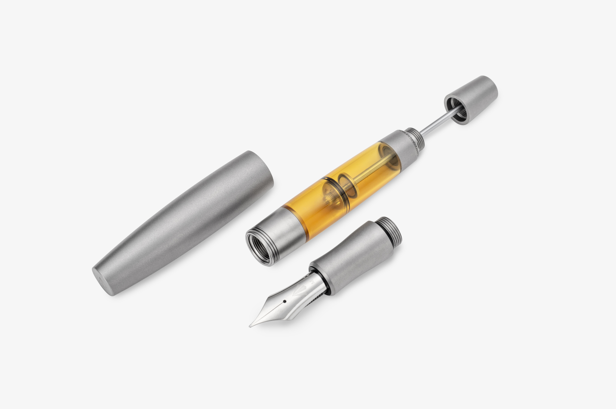 Gravitas - Monster Grade 5 Titanium & Ultem | Stone Washed