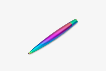 Gravitas - Twist Aluminium Rainbow Skittle PvD Matte | Roller & Ballpoint |