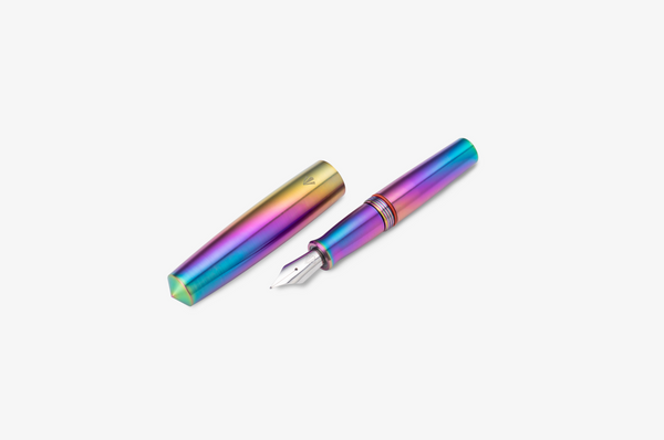 Gravitas - Pocket Titanium Grade 5 Rainbow Skittle PVD | New |