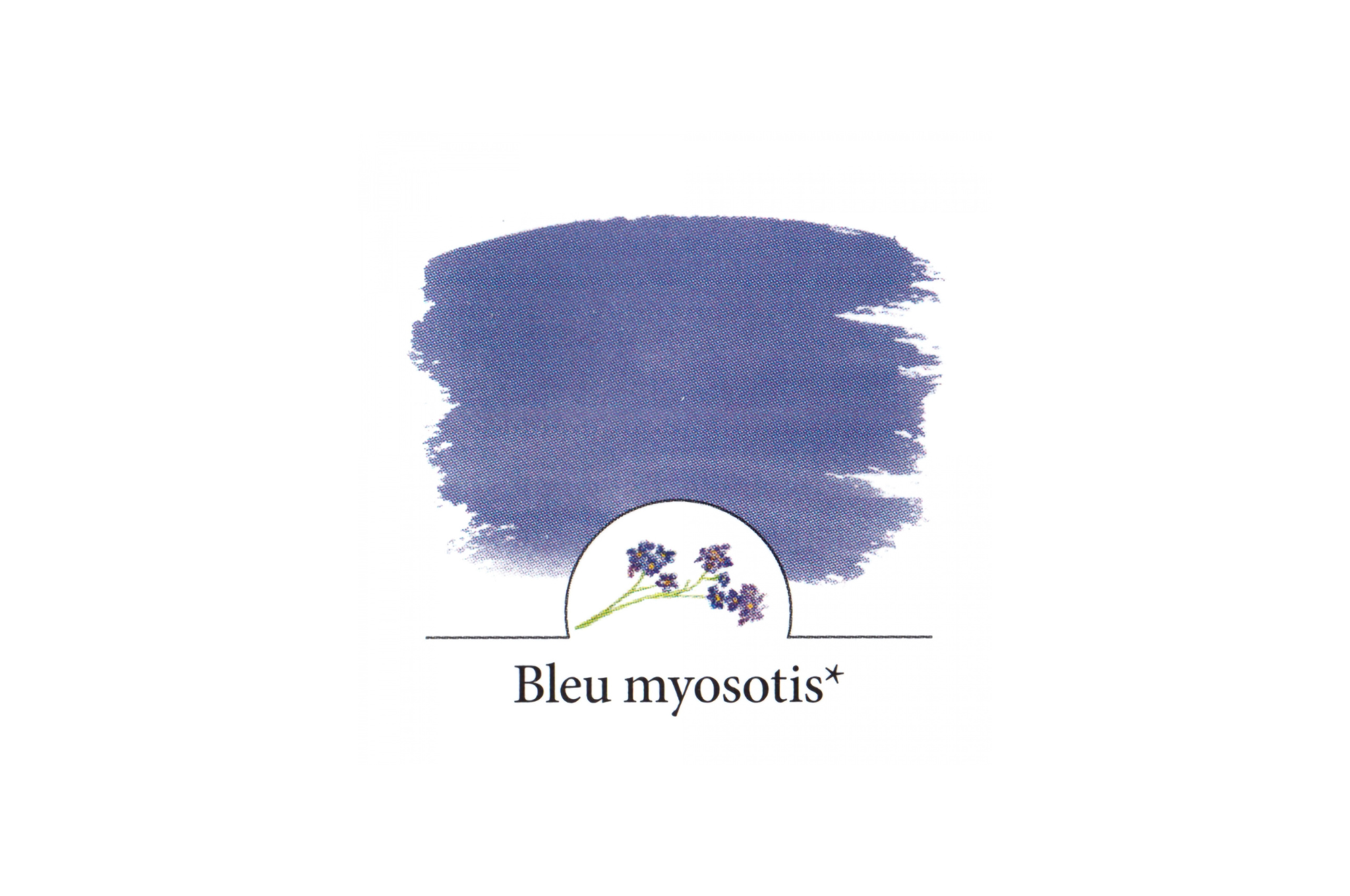 Herbin - 350th Anniversary Bleu Myosotis 100ml Fountain Pen Ink