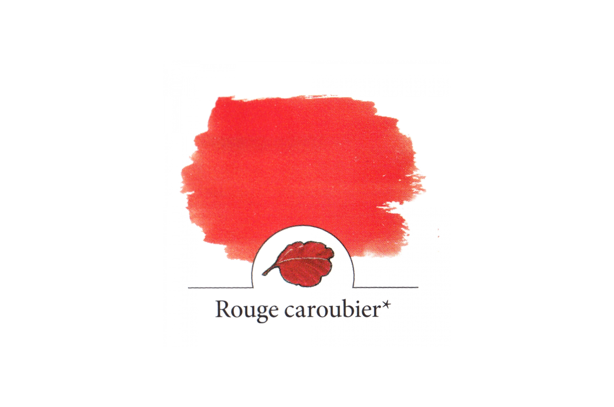 Herbin - 350th Anniversary Rouge Caroubier 100ml Fountain Pen Ink