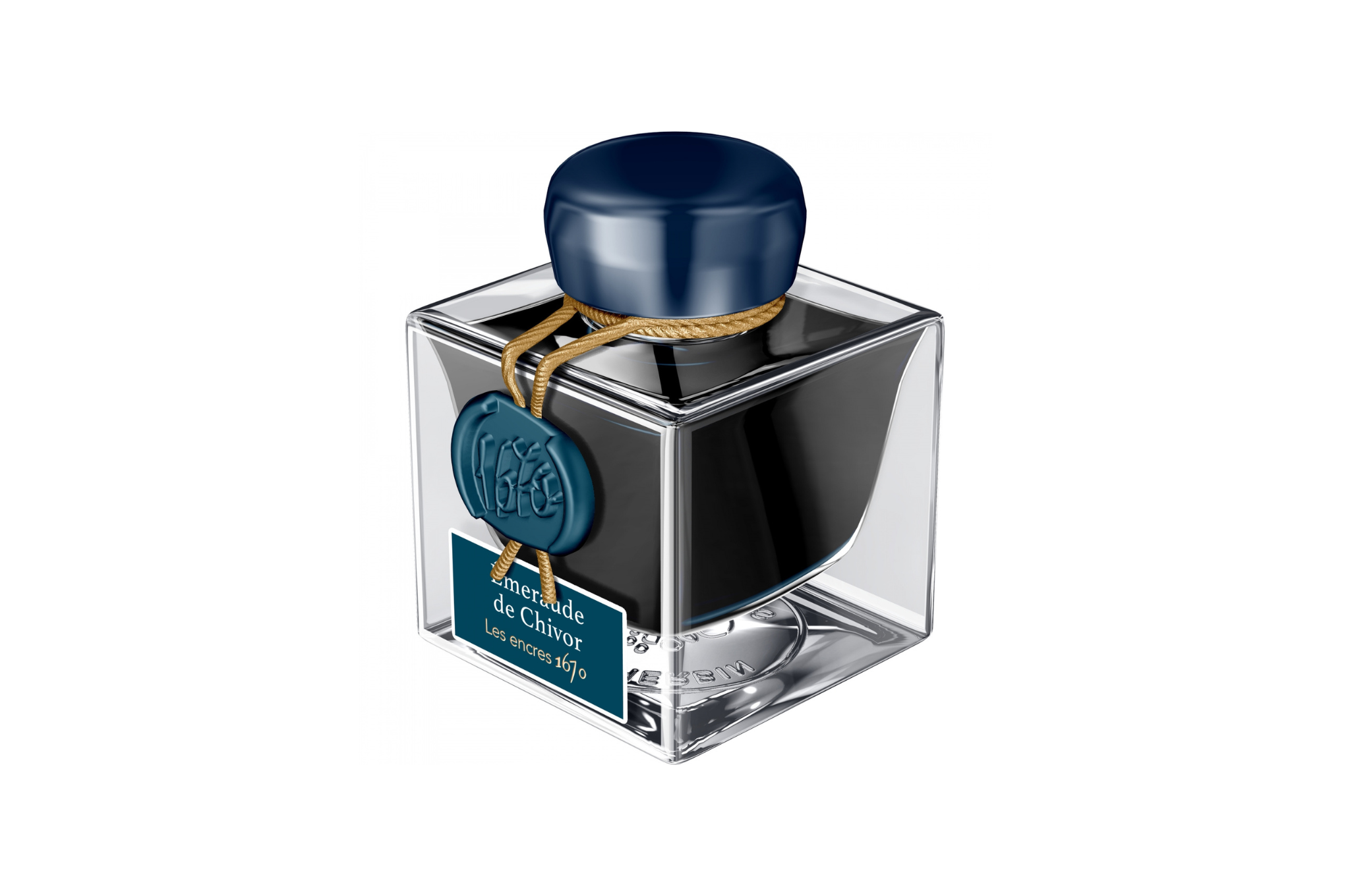 Herbin - Les encres 1670 - Emeraude de Chivor 50ml Fountain Pen Ink