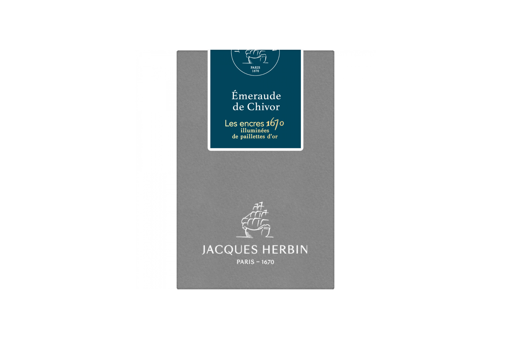 Herbin - Les encres 1670 - Emeraude de Chivor 50ml Fountain Pen Ink