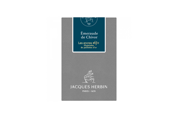 Herbin - Les encres 1670 - Emeraude de Chivor 50ml Fountain Pen Ink