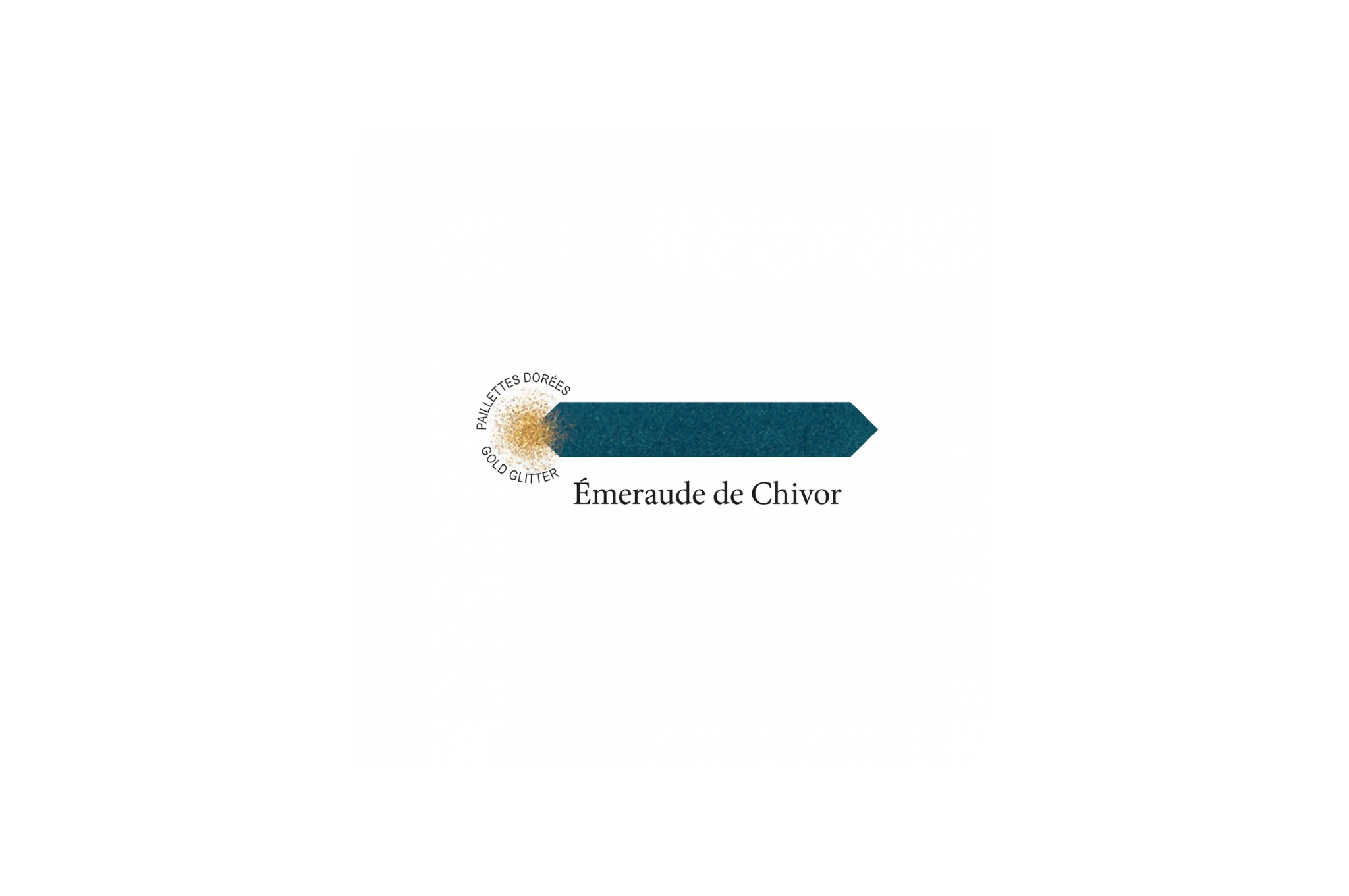 Herbin - Les encres 1670 - Emeraude de Chivor 50ml Fountain Pen Ink