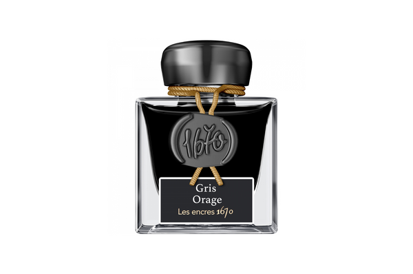 Herbin - Les encres 1670 - Gris Orage 50ml Fountain Pen Ink