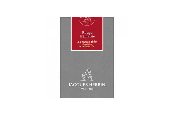 Herbin - Les encres 1670 - Rouge Hematite 50ml Fountain Pen Ink