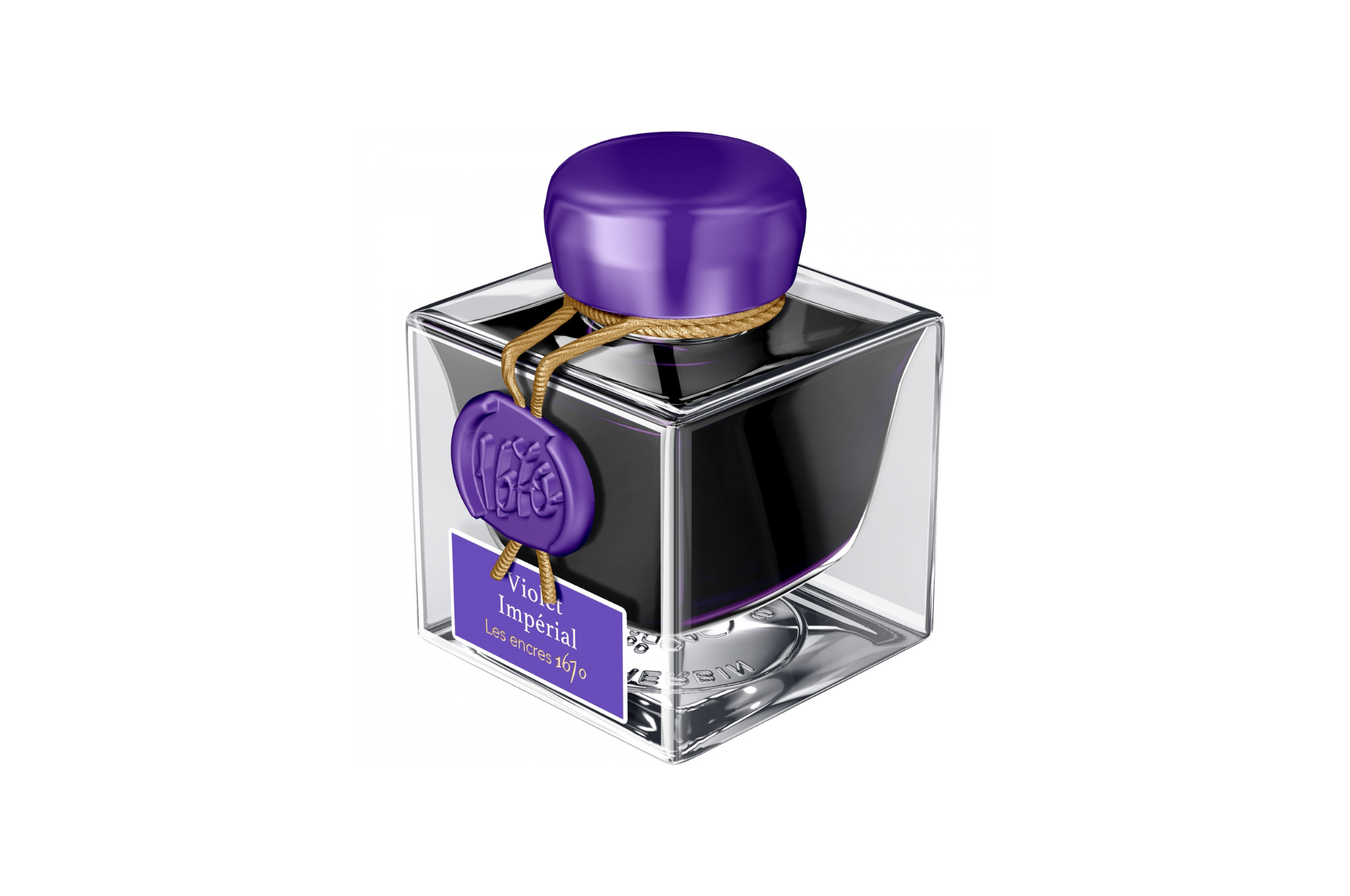 Herbin - Les encres 1670 - Violet Imperial 50ml Fountain Pen Ink