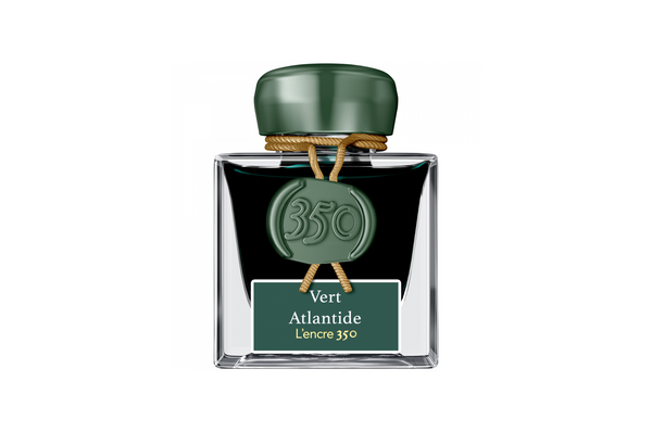 Herbin 350th Anniversary L'encre Vert Atlantide 50ml Fountain Pen In