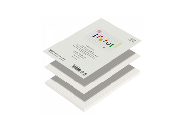 Iroful - A5 Ivory Grid Loose Sheets | 100 sheets