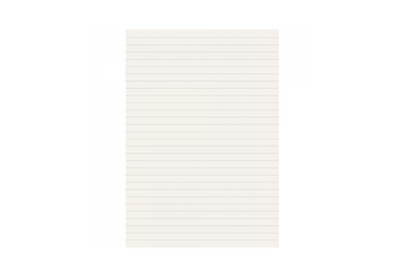 Iroful - A5 Ivory Lined Loose Sheets | 100 sheets