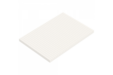 Iroful - A5 Ivory Lined Loose Sheets | 100 sheets