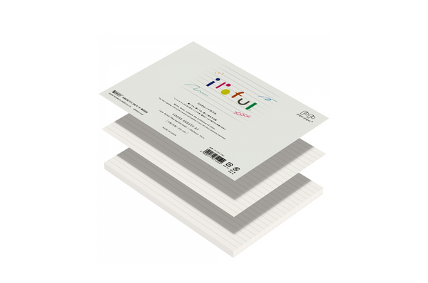 Iroful - A5 Ivory Lined Loose Sheets | 100 sheets