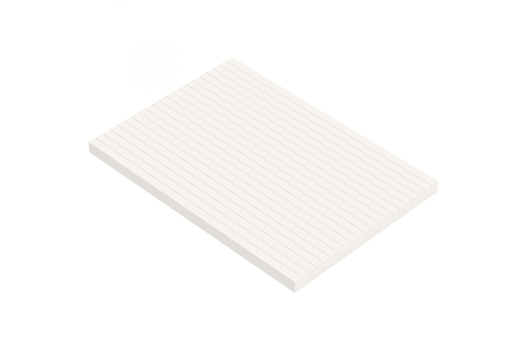 Iroful - A5 Ivory Lined Loose Sheets | 100 sheets