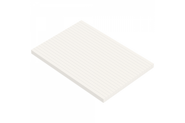Iroful - A5 Ivory Lined Loose Sheets | 100 sheets