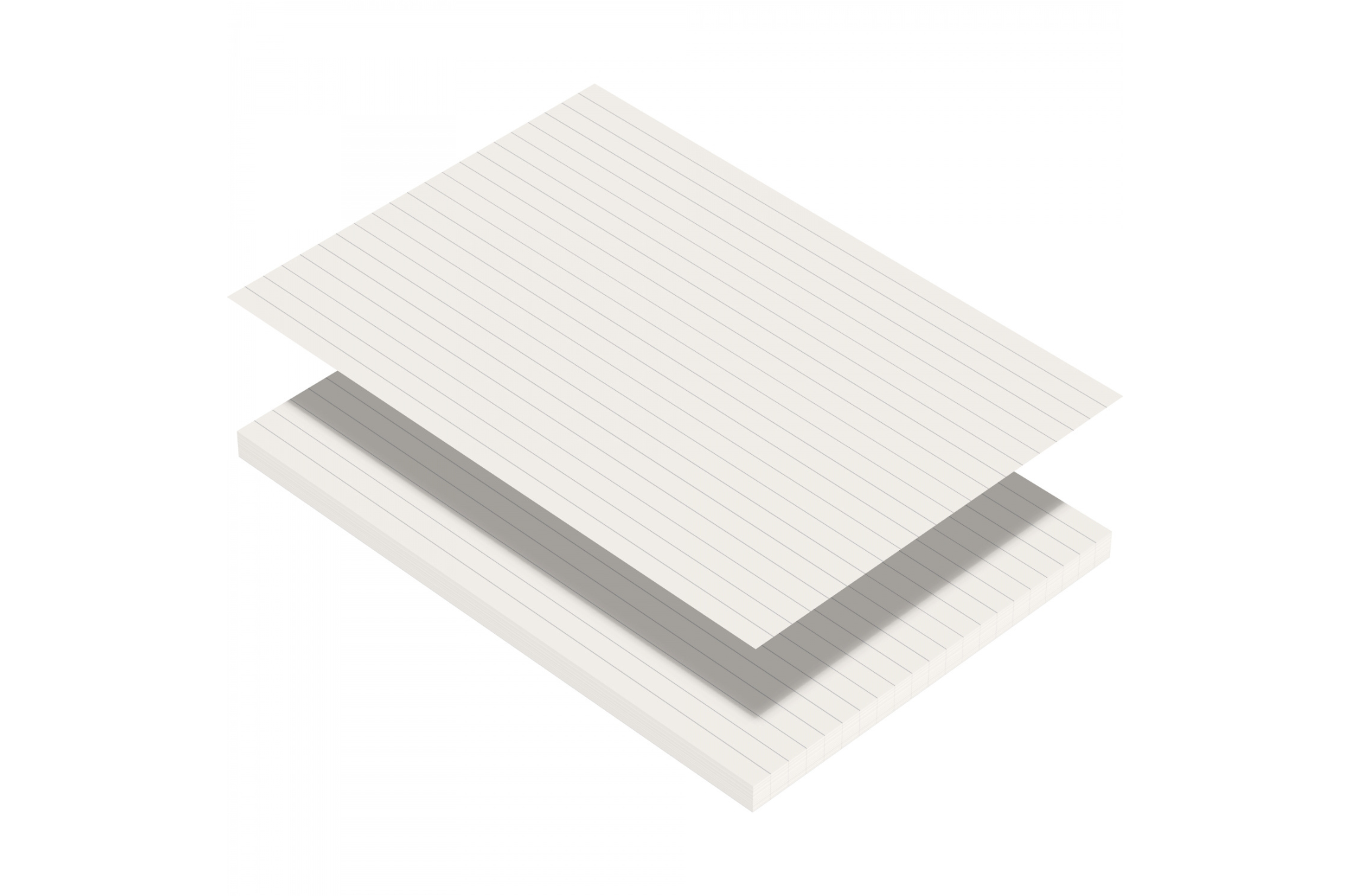 Iroful - A5 Ivory Lined Loose Sheets | 100 sheets