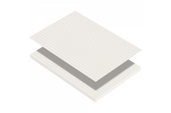 Iroful - A5 Ivory Lined Loose Sheets | 100 sheets
