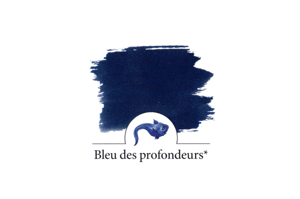 Herbin - Bleu des profondeurs 100ml Fountain Pen Ink