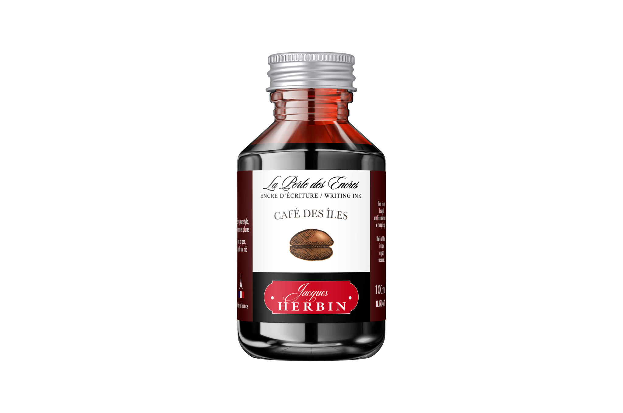 Herbin - Cafe des Iles 100ml Fountain Pen Ink