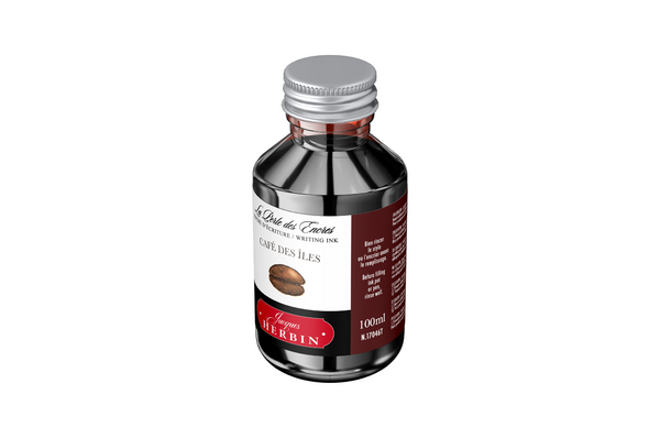Herbin - Cafe des Iles 100ml Fountain Pen Ink