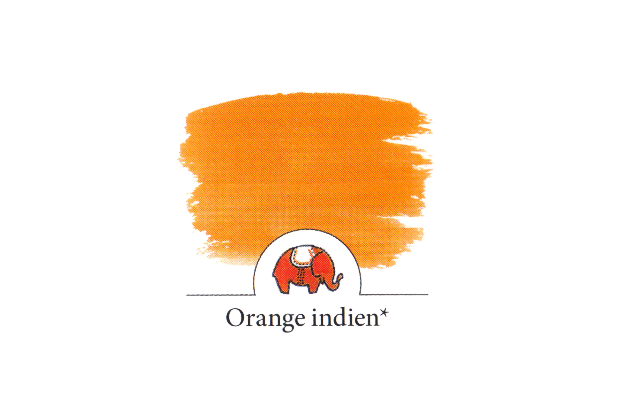 Herbin - Orange Indien 100ml Fountain Pen Ink