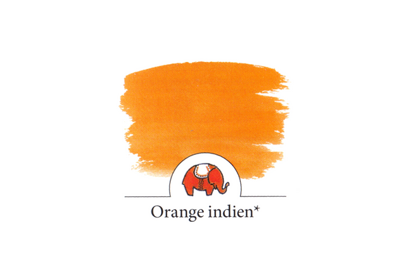 Herbin - Orange Indien 100ml Fountain Pen Ink