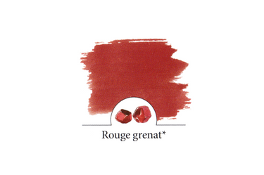 Herbin - Rouge Grenat 100ml Fountain Pen Ink
