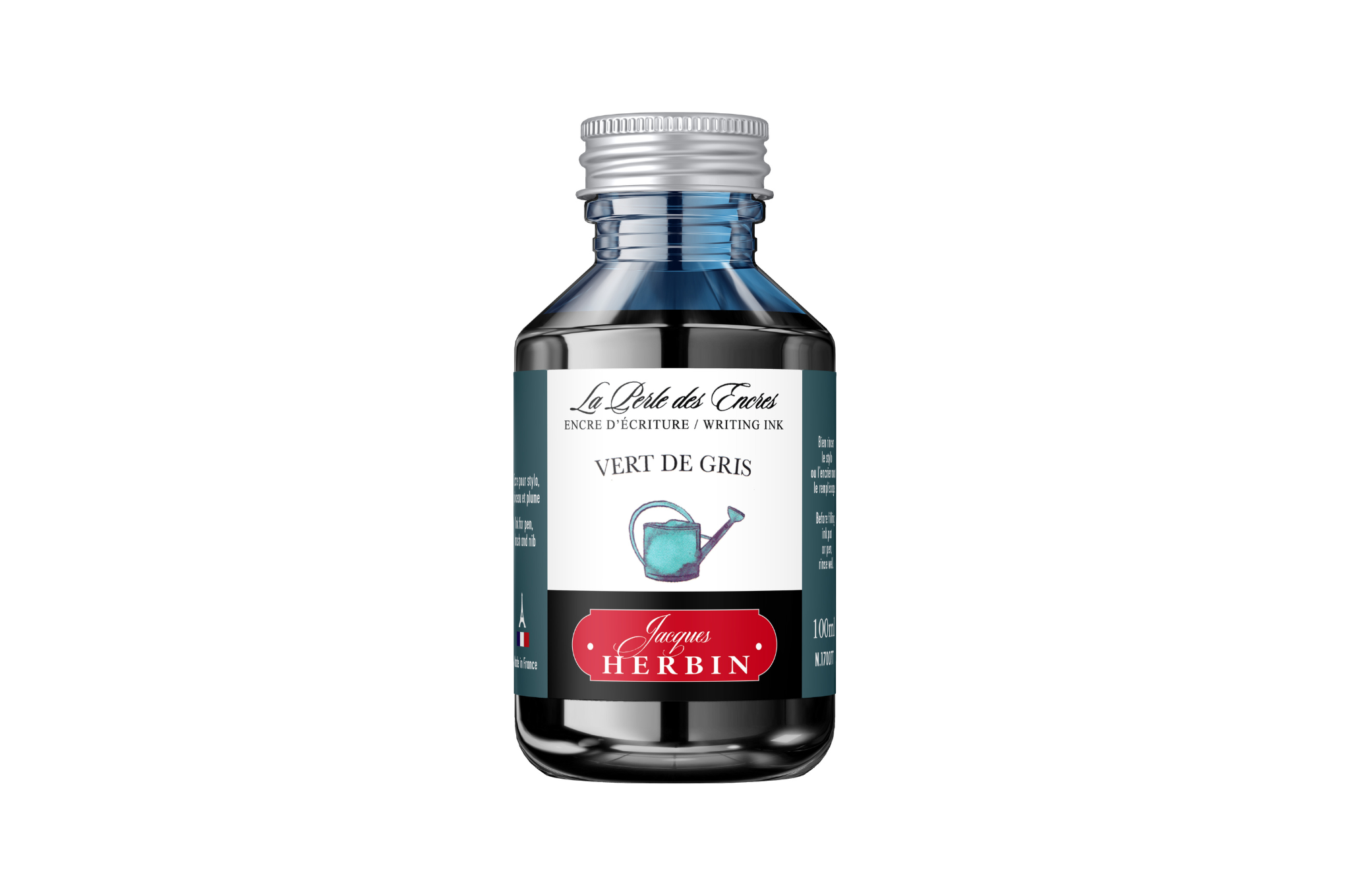 Herbin - Vert de Gris 100ml Fountain Pen Ink