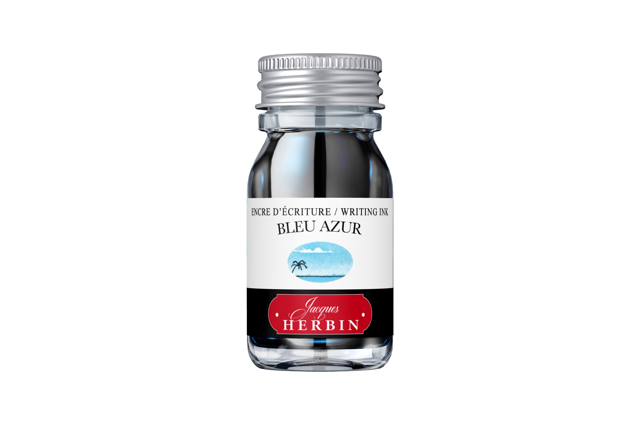 Herbin - Bleu azur 10ml Fountain Pen Ink