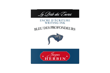 Herbin - Bleu des profondeurs 30ml Fountain Pen Ink