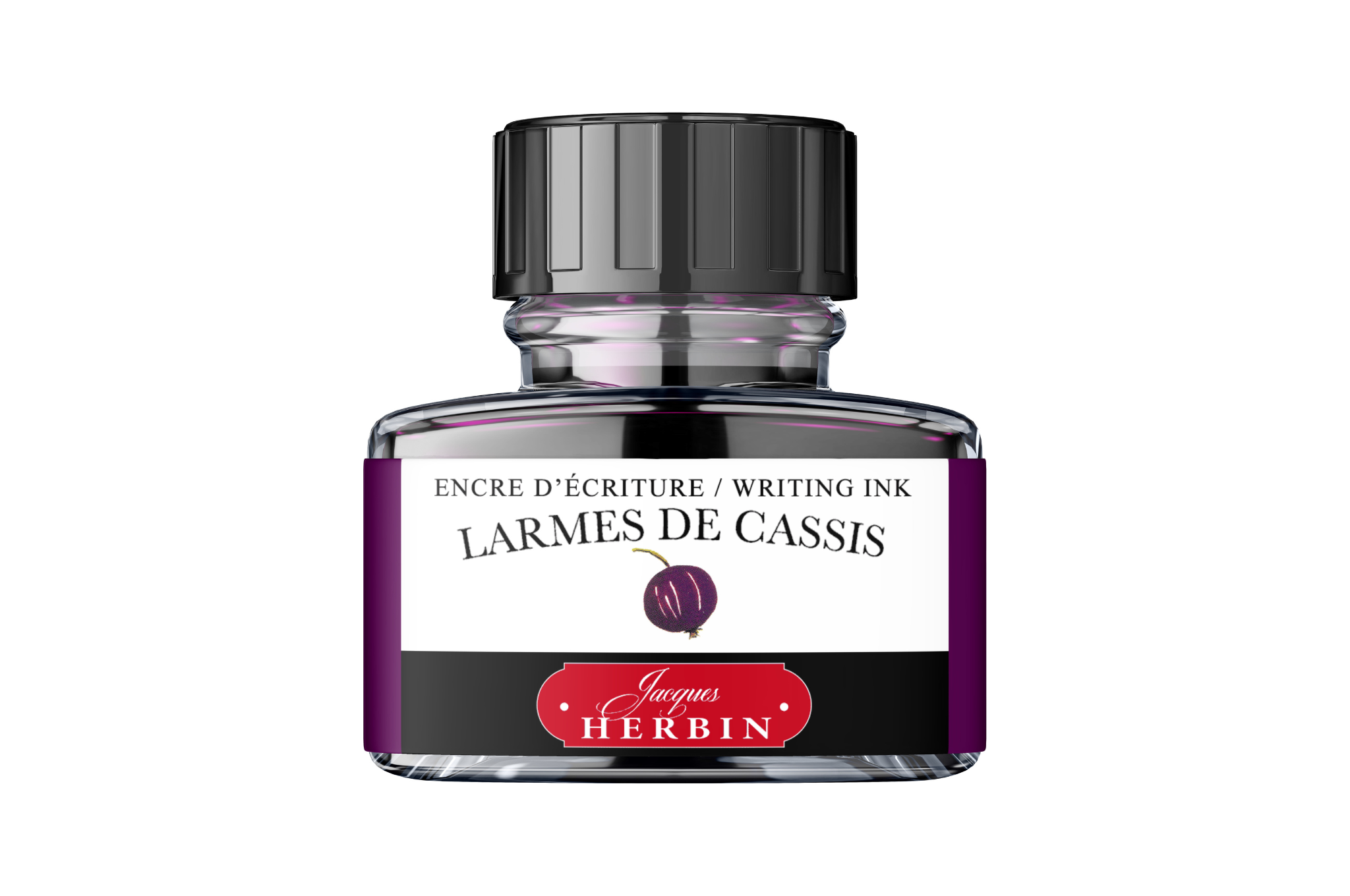 Herbin - Larmes de cassis 30ml Fountain Pen Ink